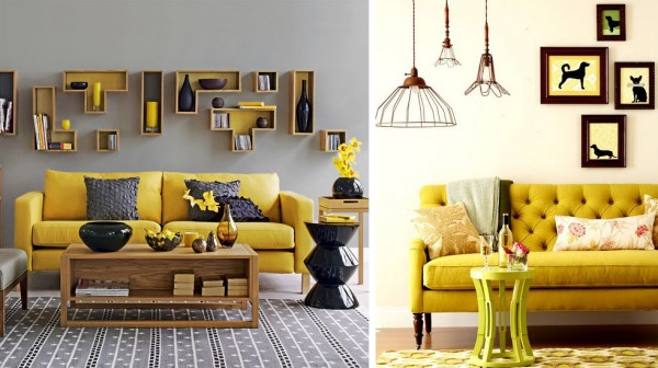 pintar muebles de color mostaza