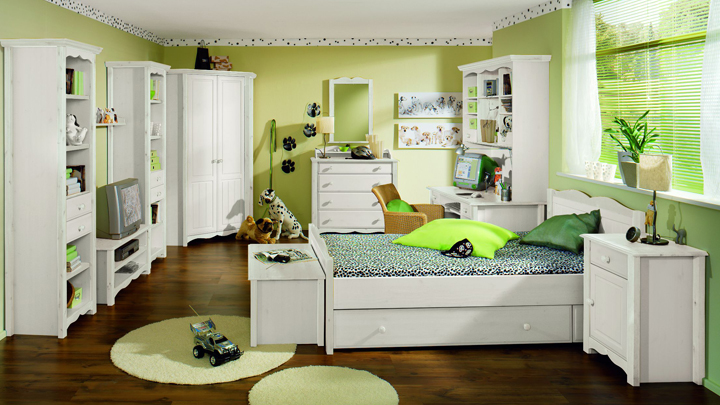 pintura de color verde para las habitaciones