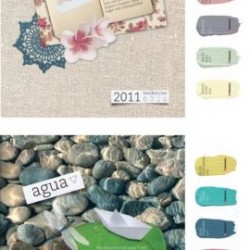Colores naturales: tierra, agua, fuego y aire