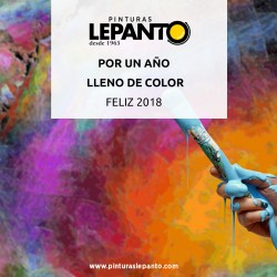 Feliz 2018 lleno de color e ilusión